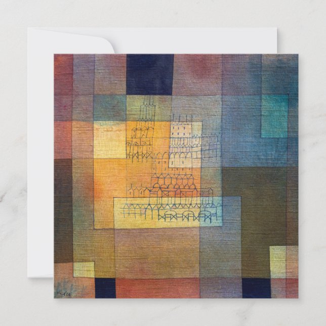 Polyphonic Architecture | Paul Klee | (Front)