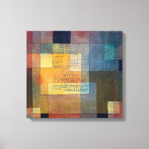 Polyphonic Architecture   Paul Klee   Canvas Print