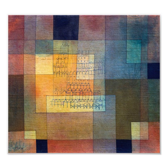 Polyphonic Architecture | Paul Klee | Photo Print (Front)