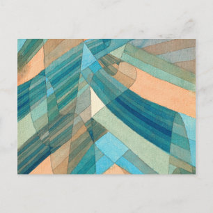 Polyphonic Currents, 1929 by Paul Klee Postcard