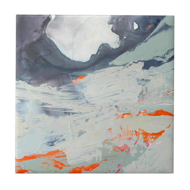 Polyphonic Sea - Beige Tile (Front)