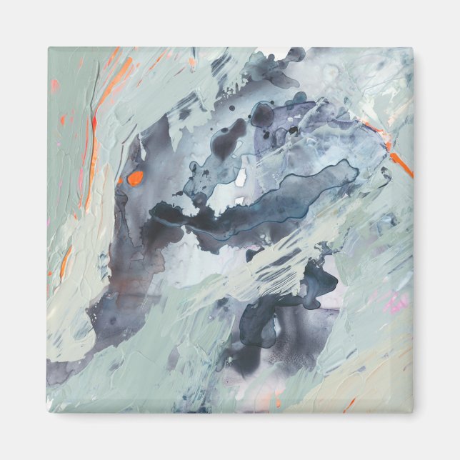 Polyphonic Sea - Blue Magnet (Front)