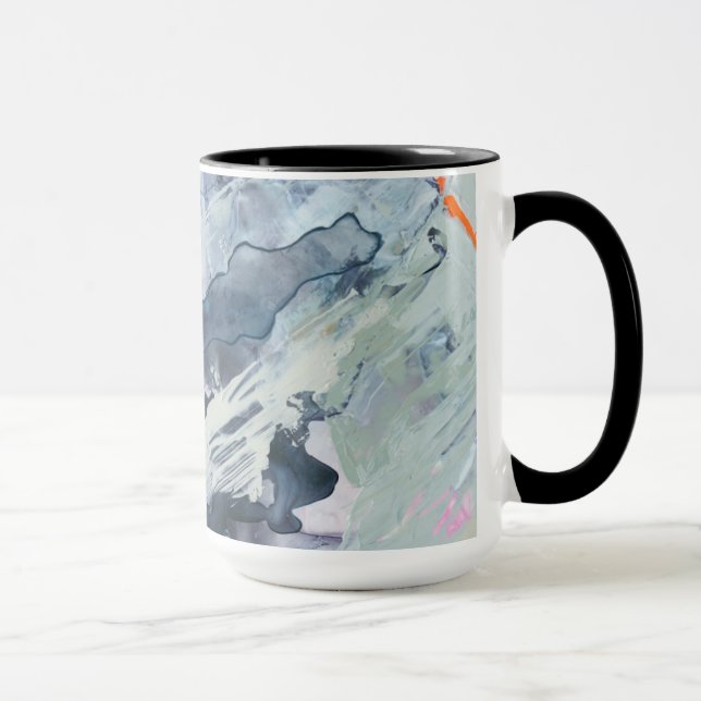 Polyphonic Sea - Blue Mug (Right)