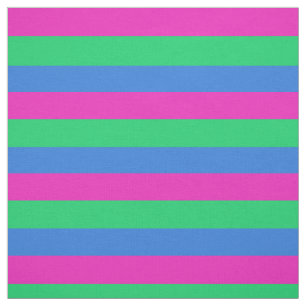 Polysexual Pride Flag Fabric