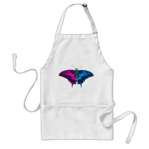 Polysexual Pride Flag Swallowtail Butterfly Standard Apron