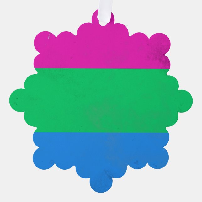 Polysexual Tree Decoration Card (Front)