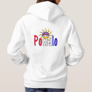 Pomalo – Croatian Relaxation with Sun & Rainbow  Hoodie