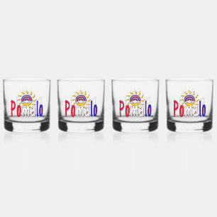 Pomalo – Croatian Relaxation with Sun & Rainbow  Whiskey Glass