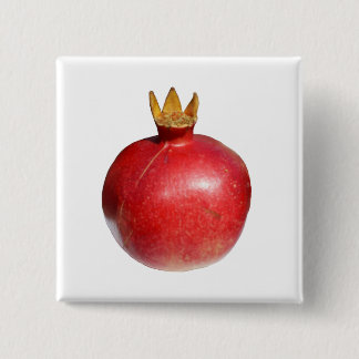 Pomegranate 15 Cm Square Badge