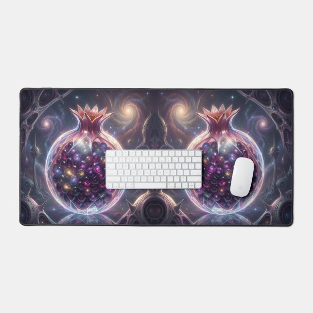 Pomegranate´5 Desk Mat (Keyboard & Mouse)