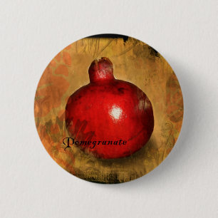 Pomegranate 6 Cm Round Badge