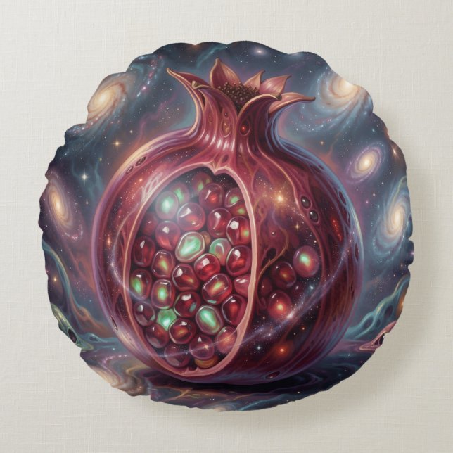 Pomegranate´8 Round Cushion (Front)