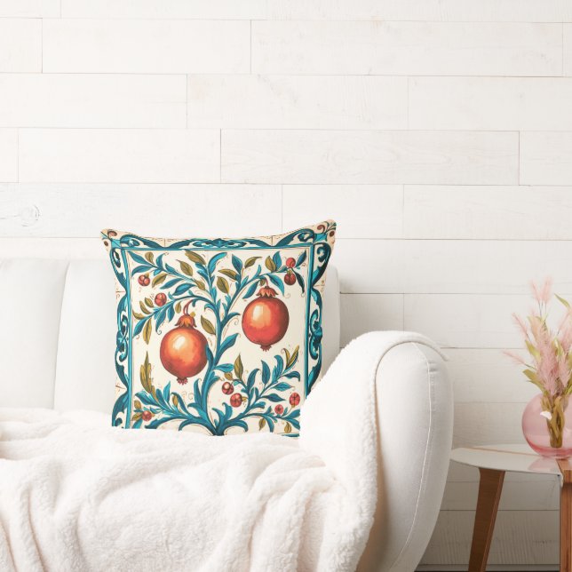 Pomegranate Bliss Cushion (Couch)