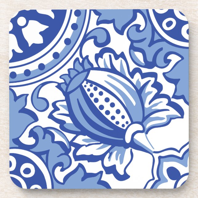 Pomegranate Bloom Coaster (Front)