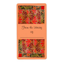 Pomegranate bookplate