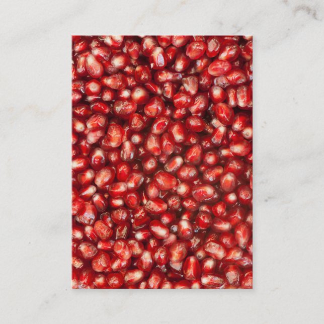 Pomegranate Business Card (Front)