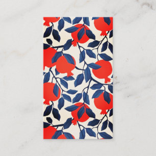 Pomegranate calling card