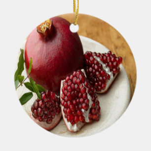 Pomegranate Ceramic Tree Decoration