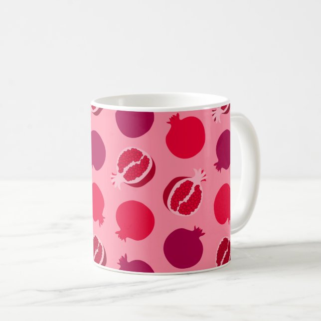 Pomegranate Coffee Mug (Front Right)