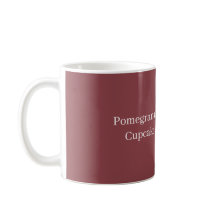 Pomegranate Cupcake