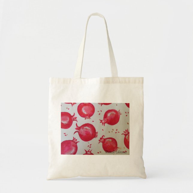 Pomegranate Kasse Tote Bag (Front)