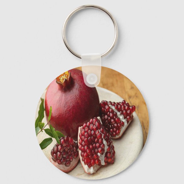 Pomegranate Key Ring (Front)
