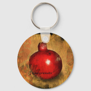 Pomegranate Key Ring