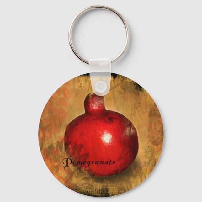 Pomegranate Key Ring (Front)