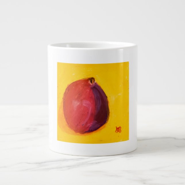 Pomegranate Large Coffee Mug (Front)