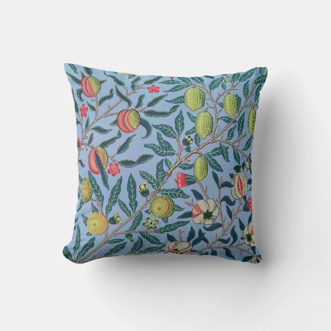 Pomegranate Pattern by William Morris Cushion (Front)