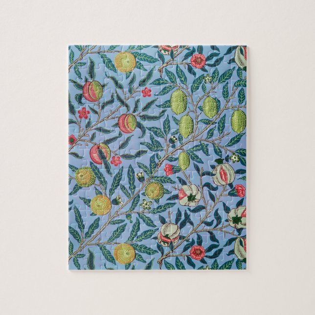 Pomegranate Pattern by William Morris Jigsaw Puzzle (Vertical)