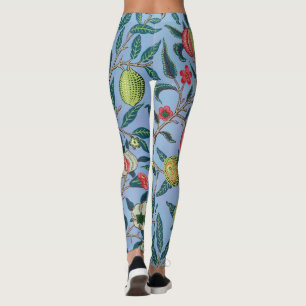 Pomegranate Pattern by William Morris Leggings