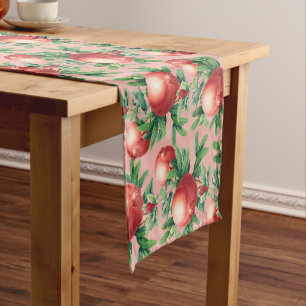 Pomegranate Pattern Short Table Runner