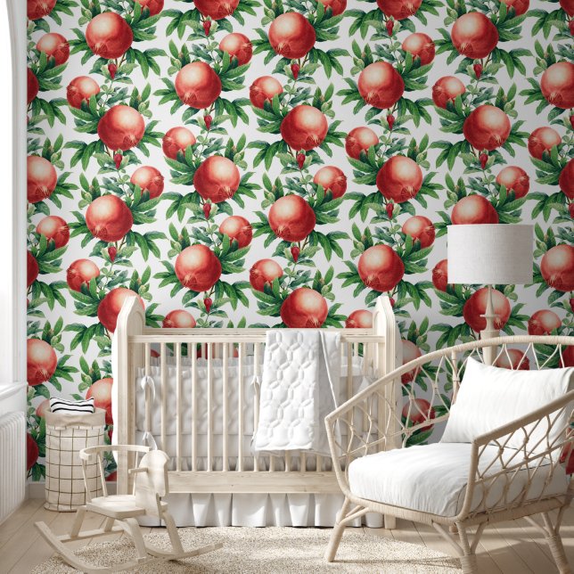 Pomegranate Pattern Wallpaper (Kids)