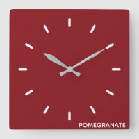 Pomegranate red color name