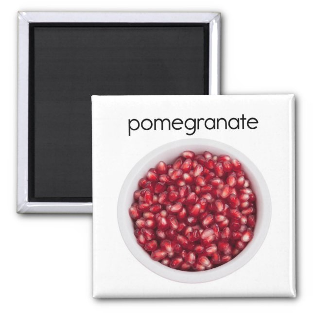 Pomegranate Refrigerator Magnet (Front)