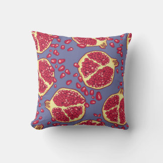 Pomegranate seamless pattern. cushion