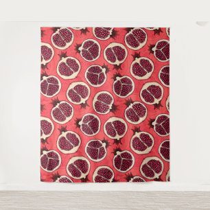 Pomegranate slices 2 tapestry