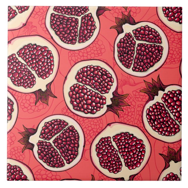 Pomegranate slices 2 tile (Front)