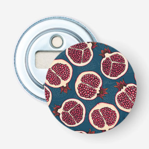 Pomegranate slices bottle opener