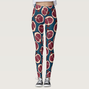 Pomegranate slices leggings