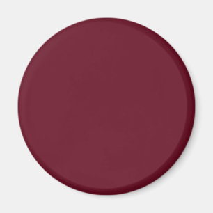 Pomegranate Solid Colour Magnet