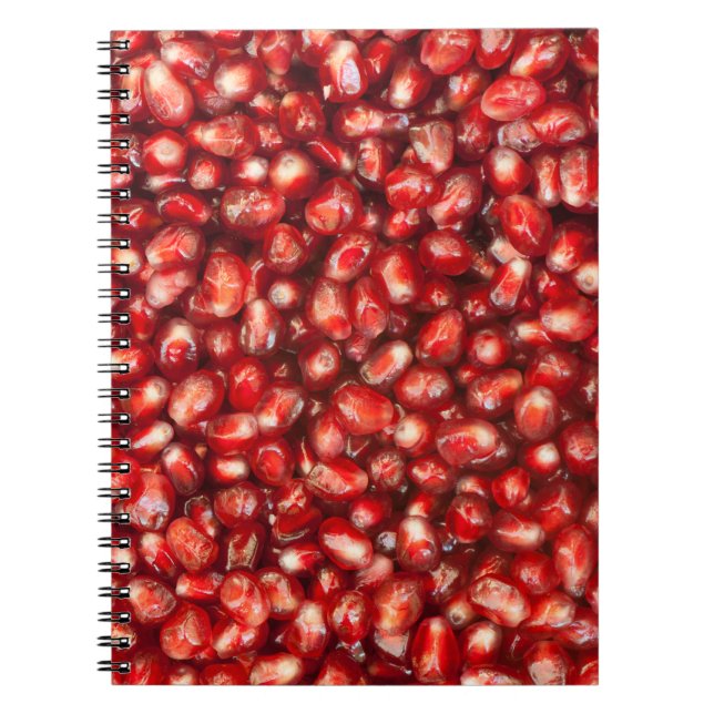 Pomegranate Spiral Notebook (Front)