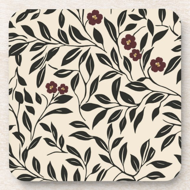 Pomegranate Vine Coaster (Front)