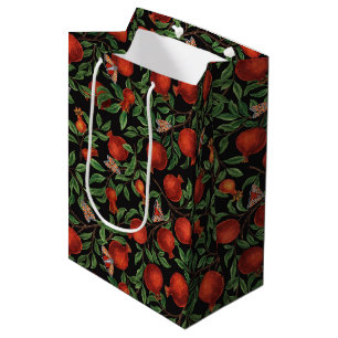 Pomegranates and Bella Moths Medium Gift Bag