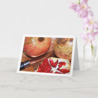 Pomegranates and Knife