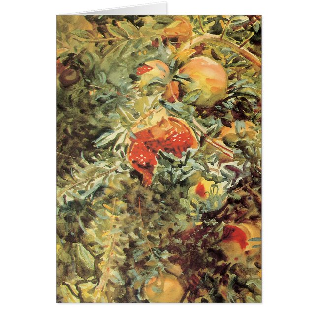 Pomegranates II by John Singer Sargent (Front)