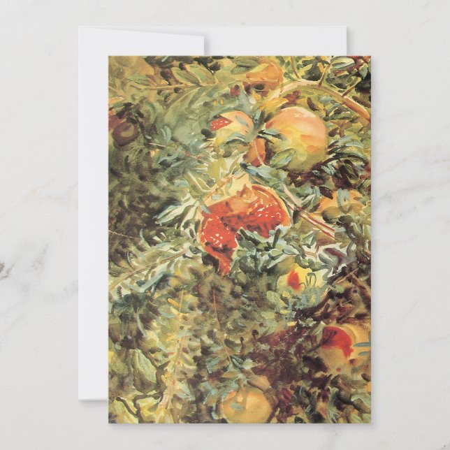 Pomegranates II by John Singer Sargent (Front)