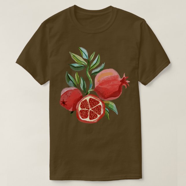 Pomegranates T-Shirt (Design Front)
