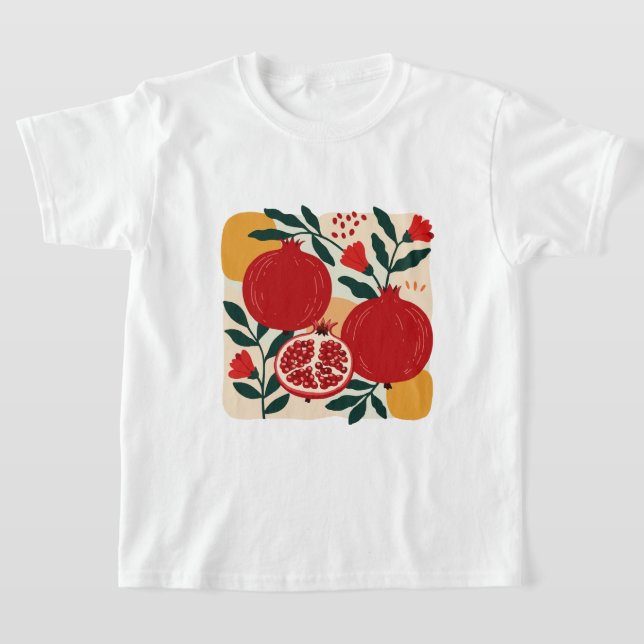 Pomegranates T-Shirt (Laydown)